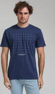 Bisiklet Yaka İndigo Slim Fit Tişört 23SSM20303