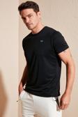 Buratti Bisiklet Yaka Erkek T Shirt 5657025 SİYAH