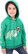 Toontoy Erkek Çocuk Baskılı Hırka