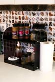 Homeside Kağıt Havluluklu Plexiglass Mutfak Rafı Organizer - Tezgah Üstü Raf - Füme