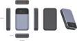 NT-pw36 Pd 30w 33w 15w 10000 Mah Taşınabilir Şarj Aleti Powerbank - Gri
