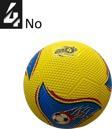 Mubx Her Zemine Uygun Maç Topu Kauçuk Futbol Topu No:4