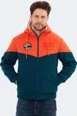 Jack&Jones 12269593 Erkek Sweatshirt Turuncu