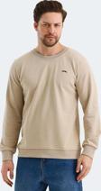 Slazenger ORVAR IN Erkek Sweatshirt Bej