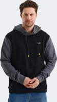 Slazenger VIOLA Erkek Sweatshirt Siyah / Gri