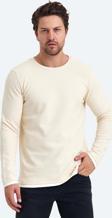 The Crow BRUCE WILLIS Erkek Sweatshirt Ekru