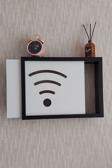 Hkm Ticaret 25X35X7 Cm Wifi Amblemli Duvar Asılabilir Sigorta Ve Modem-Wifi Saklama Kutusu! Saklama Kutusu