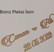 Verda Çerçeve Çerçeveler Için Bronz Pleksi Isimlik Ve Tarih! Parlak Pleksi Isimlik Ve Tarihlikler!