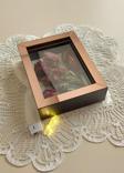Verda Çerçeve 15X20X5 Cm Dikey Ledli Anı Çerçevesi! Yeni Moda Çiçek Anı Çerçevesi! İsteme Çiçeği Derin Gül Kutusu
