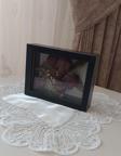 Verda Çerçeve 15X20X5 Cm Yatay Anı Çerçevesi! Yeni Moda Çiçek Anı Çerçevesi! İsteme Çiçeği! Derin Gül Kutusu