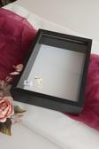 Verda Çerçeve Ledli Yeni Trend 25X35 Cm Siyah Derin Gül Tasarım Çerçevesi! Gül Kutusu Anı Çerçevesi! Isimsiz