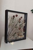 Verda Çerçeve Ledli İsimli 40X50 Cm Çift Yönlü Derin Gül Çerçevesi! Gelin Buketi Çerçevesi!