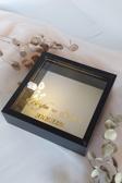 Verda Çerçeve 25X25 Cm Siyah Derin Ledli Anı Çerçevesi-6 Cm Derinlikli Anı Çerçevesi Gül Kutusu