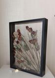 Verda Çerçeve Ledli 40X50 Cm Çift Yönlü Derin Gül Çerçevesi! Gelin Buketi Çerçevesi!