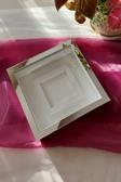 Verda Çerçeve 25X25 Cm Fotoğraf Bölümlü Gümüş Kaplı Verda Anı Çerçevesi-6 Cm Derinlikli Anı Çerçevesi
