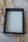 Verda Çerçeve 30X40 Cm Derin Siyah Özel Gün Çiçekleri Için Anı Çerçevesi! Gül Çerçeve Kutusu! Derin Çerçeve