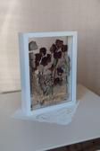 Verda Çerçeve İsimli 25X35 Cm Çift Yönlü Derin Gül Çerçevesi! Gelin Buketi Çerçevesi!