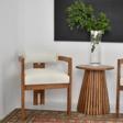 Gazzini Furniture Narvik Iskandinav Still T Model Ahşap Sandalye