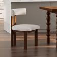 Gazzini Furniture Odense Ceviz İskandinav Sandalye 44x48 cm