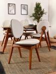 Gazzini Furniture Orion Iskandinav Ahşap Sandalye