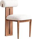 Gazzini Furniture Poofy Iskandinav Ahşap Bohem Sandalye