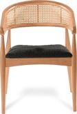 Gazzini Furniture Gazel Hazeranlı Ahşap Bohem Sandalye