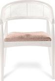 Gazzini Furniture Gazel hazeranlı ahşap bohem sandalye