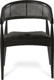 Gazzini Furniture Gazel hazeranlı ahşap bohem sandalye