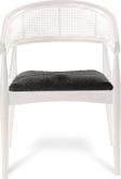 Gazzini Furniture Gazel hazeranlı ahşap bohem sandalye