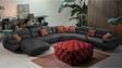 Gazzini Furniture Bordo Kare Chester Model Kapitoneli Orta Puf 75x75 cm