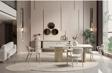 Gazzini Furniture Giza Beyaz Bohem Beyaz Ahşap Sandalye