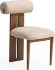 Gazzini Furniture Poofy Iskandinav Ahşap Bohem Sandalye