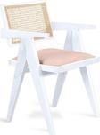 Gazzini Furniture Luna pergel hazeranlı model hasırlı natural ahşap sandalye