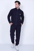 Lukitus Tam Fermuarlı Polar Erkek Eşofman Takımı