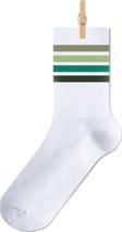 Lukitus Unisex Çizgili Tenis Çorabı 4'Lü Paket