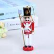Hubjua Royal Nutcracker Fındıkkıran Yılbaşı Süsü 12Cm Kurşunasker