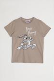 Looney Tunes L1582-2 Erkek Çocuk Tişört Kum