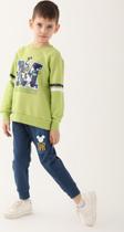 Mickey Mouse D4820-3 Erkek Çocuk Eşofman Takımı Fıstık Yeşili
