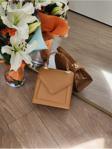 Moom Bag Kadın Karamel Kapak Detaylı Askılı Omuz Çantası