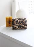 Moom Bag Kadın Leopar Mini Portföy Abiye Çanta