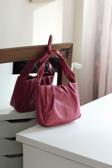 Moom Bag Kadın Fuşya Fiyonk Askılı Omuz Çantası