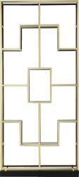 Candie Gold Metal Kitaplık