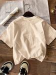 Unisex ÖRÜMCEK AĞLI Baskılı Oversize Tshirt
