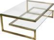 Gonca Gold Metal Orta Sehpa