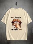 Unisex Enjoy Personel Time Baskılı Tasarım Tshirt