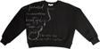 Kız Çocuk Yüz Baskılı Sweatshirt