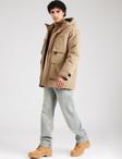 Jack&Jones Erkek Jjstar Rüzgar Geçirmez Kapüşonu Kürklü Parka 12256892 Vizon