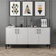 Variant Mobilya Kiev 160cm Konsol - Beyaz - Beyaz
