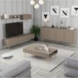 Variant Mobilya Lyon 3'lü Salon Takımı - Atlas - Altın