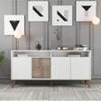 Variant Mobilya Milan 160cm Konsol - Beyaz - Beyaz